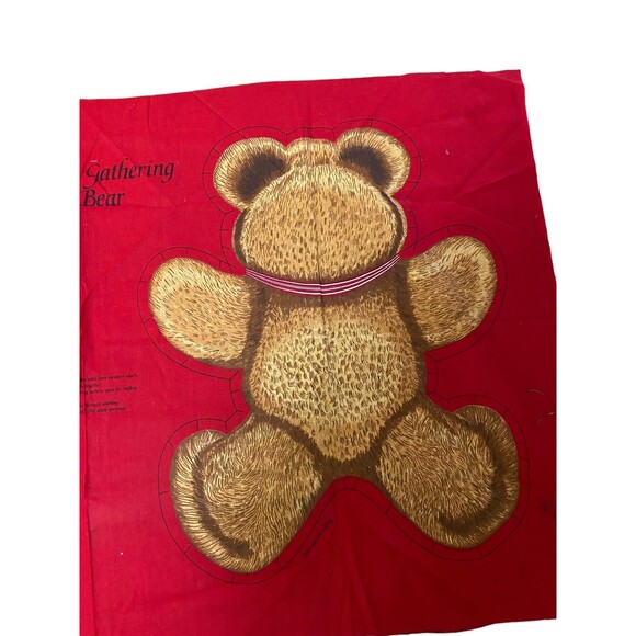 A Christmas Gathering Teddy Bear Cut And Sew - Picture 3 of 5